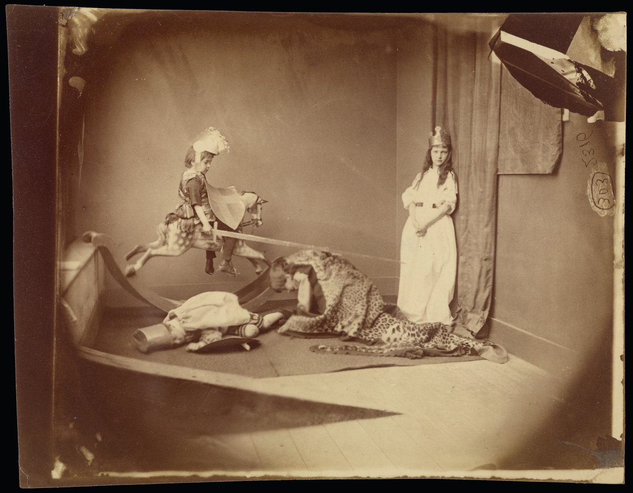 Święty Jerzy i smok autorstwa Lewis Carroll