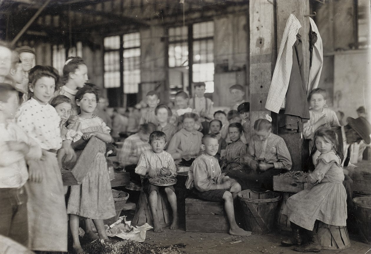 Baltimore, Maryland, lipiec 1909 autorstwa Lewis Wickes Hine