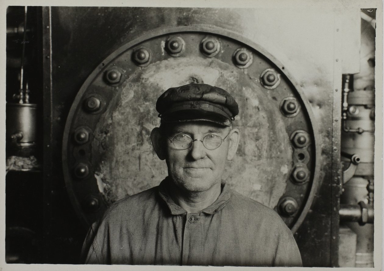 Szef w Power House autorstwa Lewis Wickes Hine