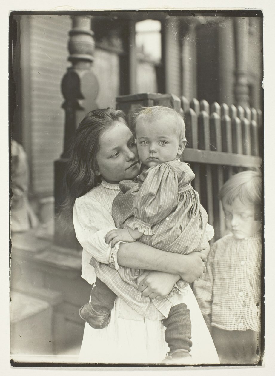 Mała Matka, Pittsburgh autorstwa Lewis Wickes Hine