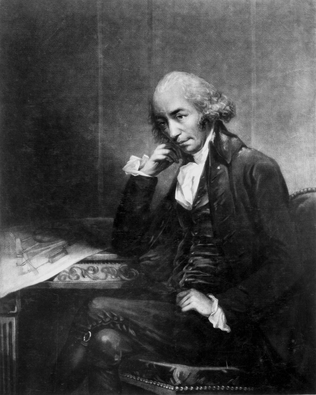 James Watt, szkocki inżynier, ok. 1793 autorstwa Unbekannt Unbekannt