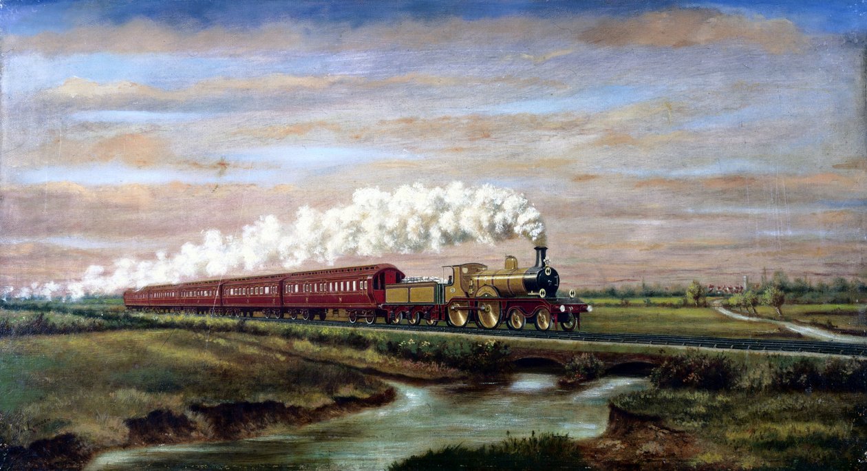 London Brighton & South Coast Railway Royal Train autorstwa Unbekannt Unbekannt