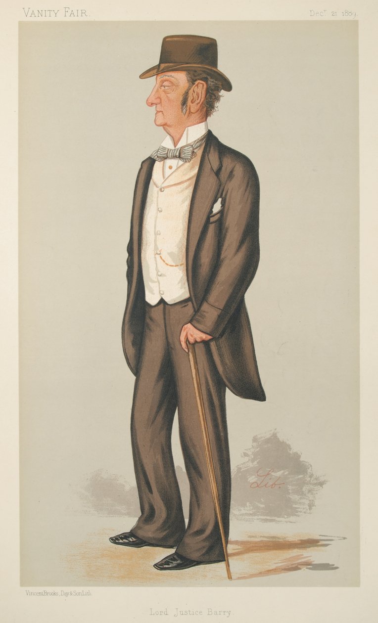 Charles Robert Barry, Vanity Fair, 1889-12-21 autorstwa Liborio Prosperi