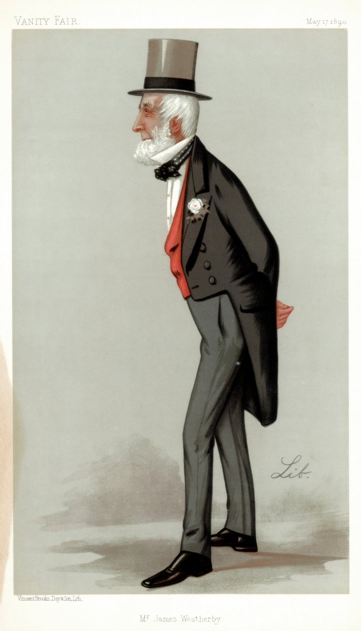 Pan James Weatherby, 1890. autorstwa Liborio Prosperi