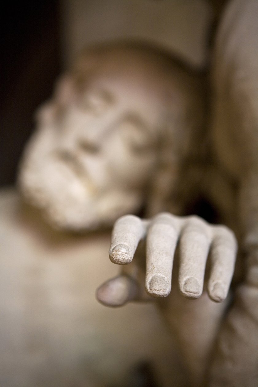 Pieta, detal autorstwa Ligier Richier