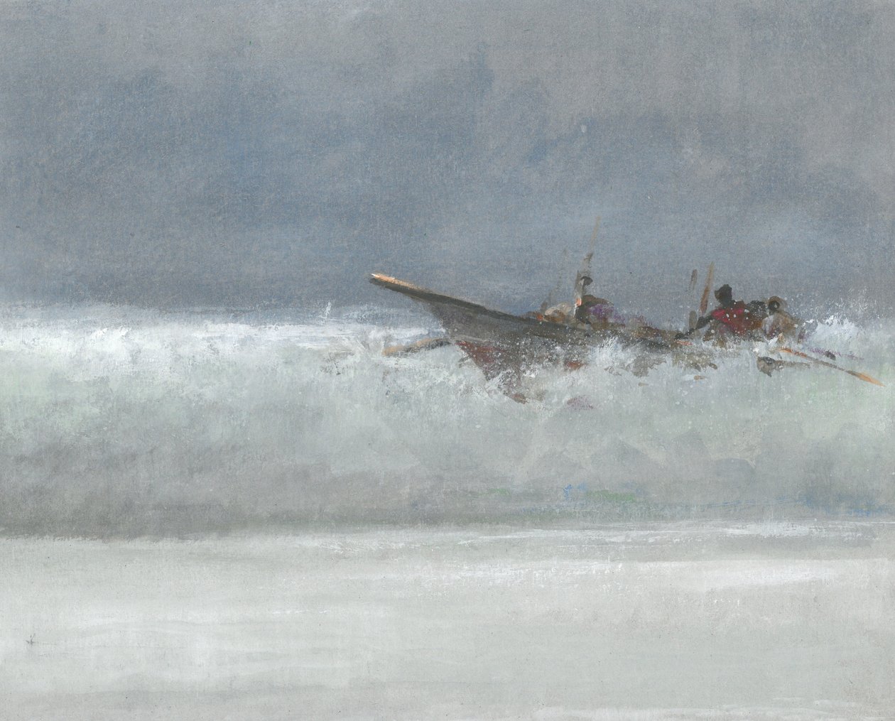 Breaking the Surf, Sri Lanka, 2015 autorstwa Lincoln Seligman