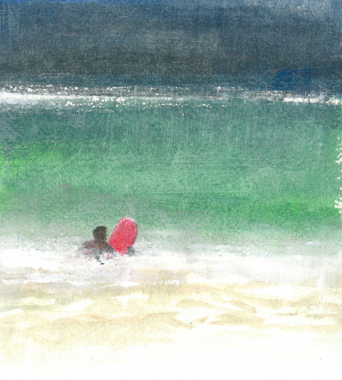 Surfing 2, Sri Lanka, 2015 autorstwa Lincoln Seligman