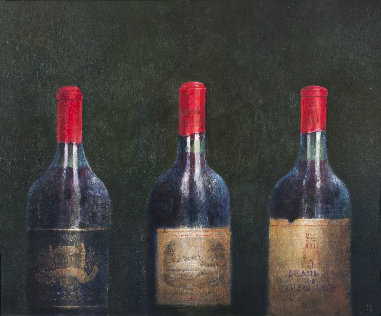 Trzy wielkie klarety, 2014 autorstwa Lincoln Seligman