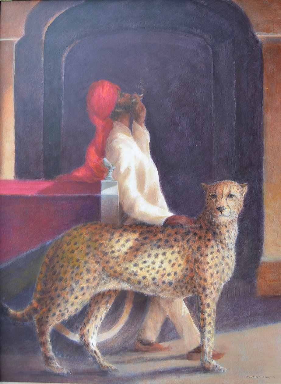 Szofer + gepard autorstwa Lincoln Seligman