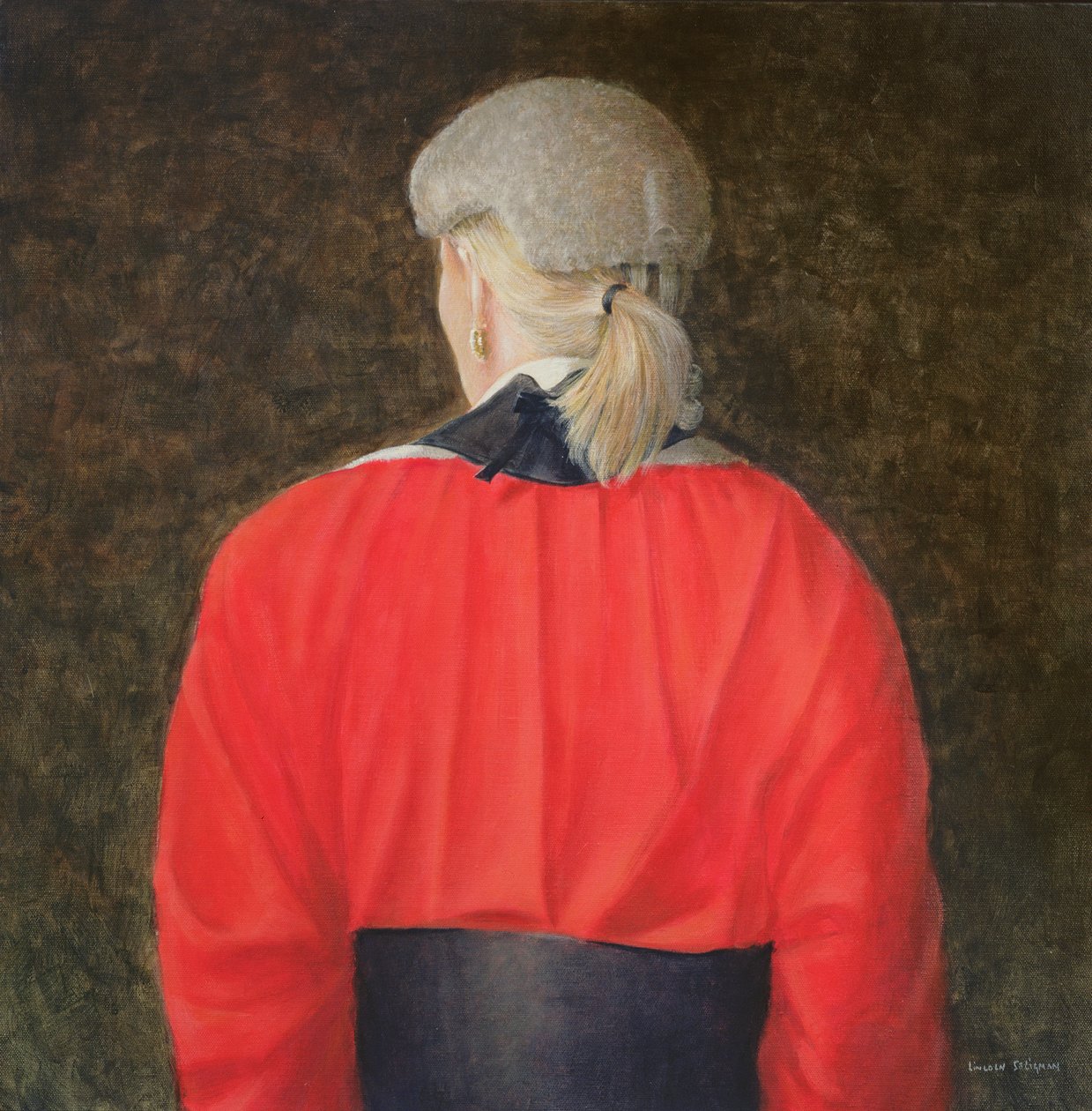 Sędzia Sądu Najwyższego, 2005 (akryl) autorstwa Lincoln Seligman