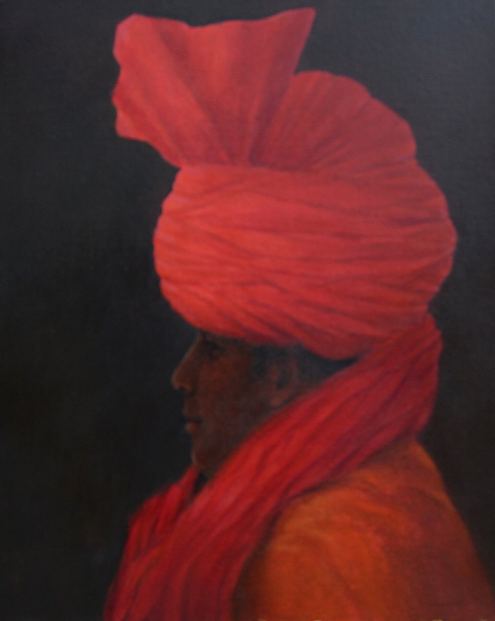 Portret z uśmiechem autorstwa Lincoln Seligman