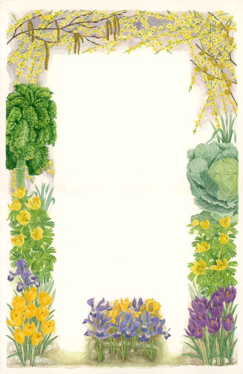 luty 1993 (wc na papierze) autorstwa Linda Benton