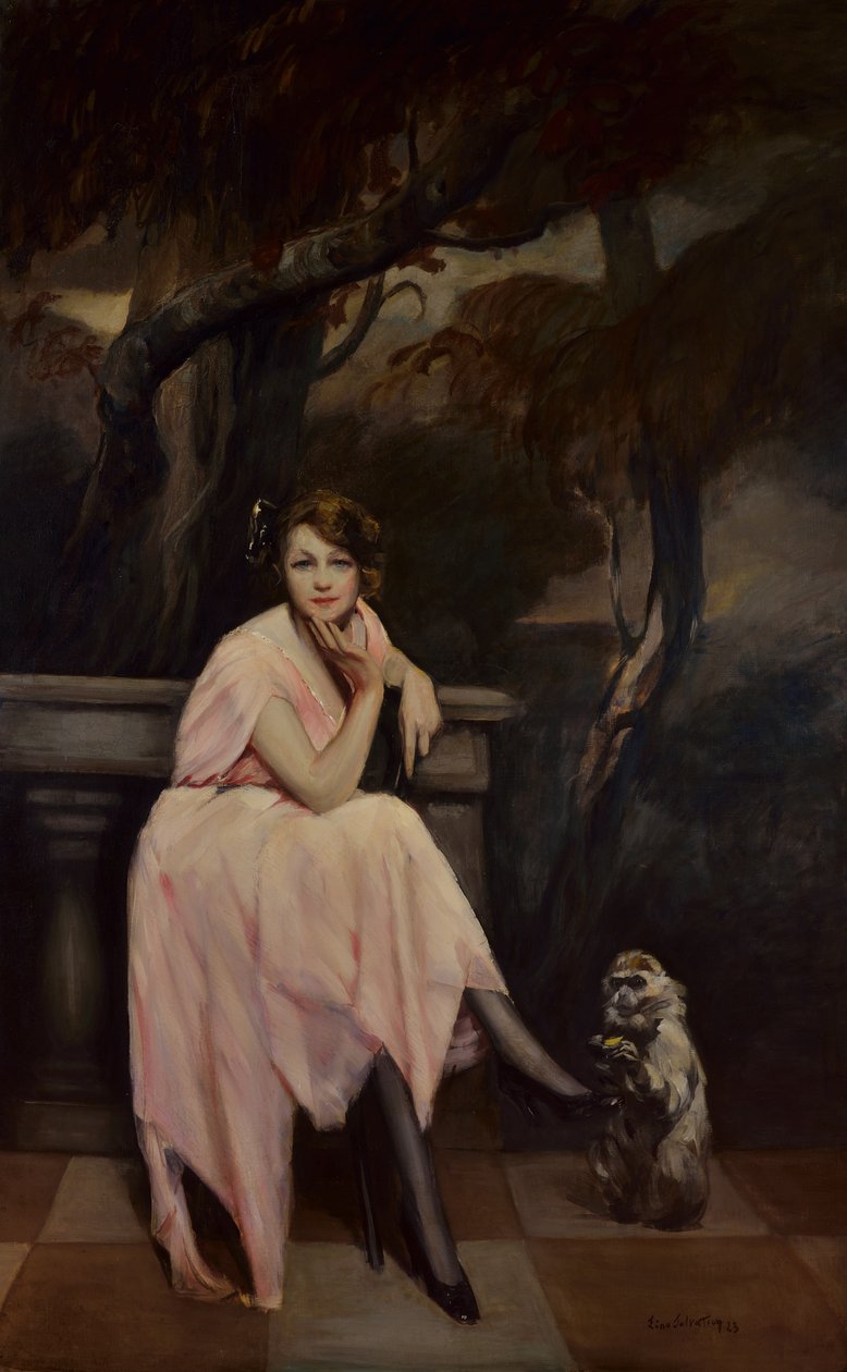 Miss in Pink, 1923. autorstwa Lino Selvatico