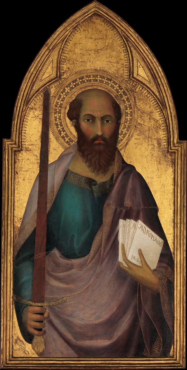 Św. Paweł, ca. 1330. autorstwa Lippo Memmi