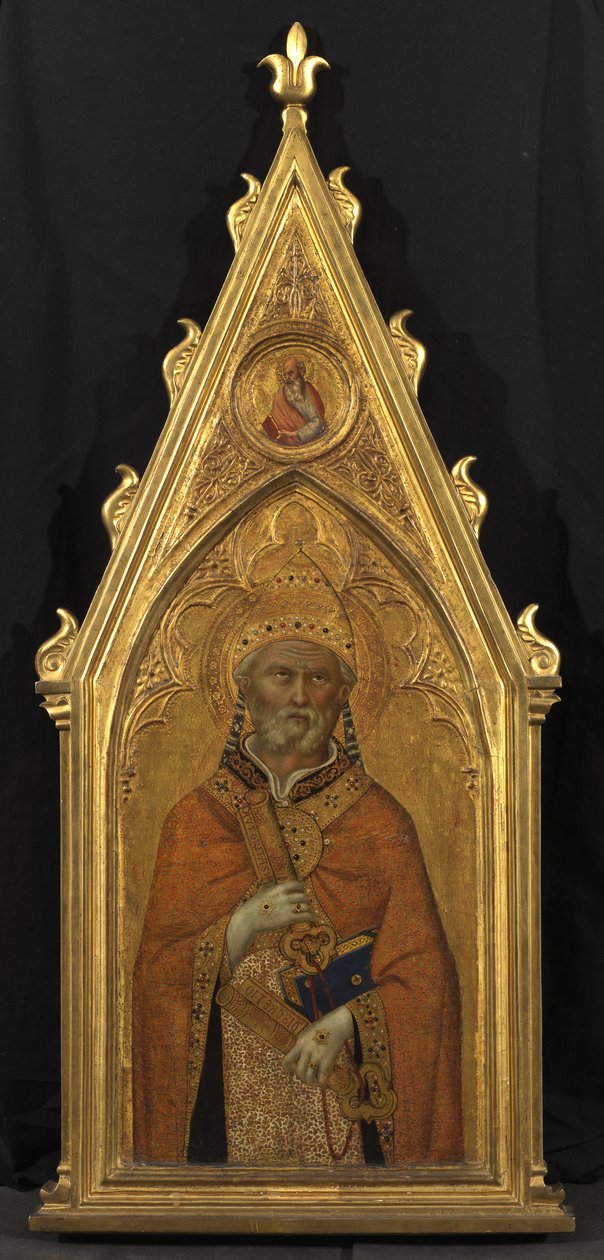 Święty Piotr jako papież, c.1365 autorstwa Lippo Vanni