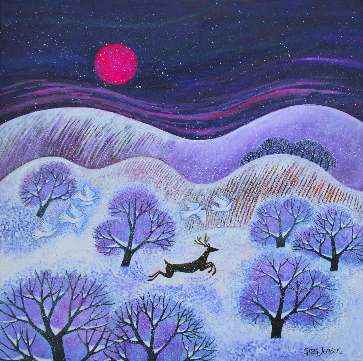 Snowscape, 2023 r. autorstwa Lisa Graa Jensen