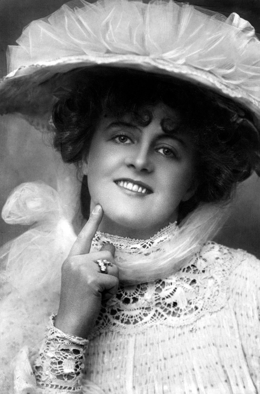 Marie Studholme 1875-1930, angielska aktorka, 1900. autorstwa Lizzie Caswall Smith