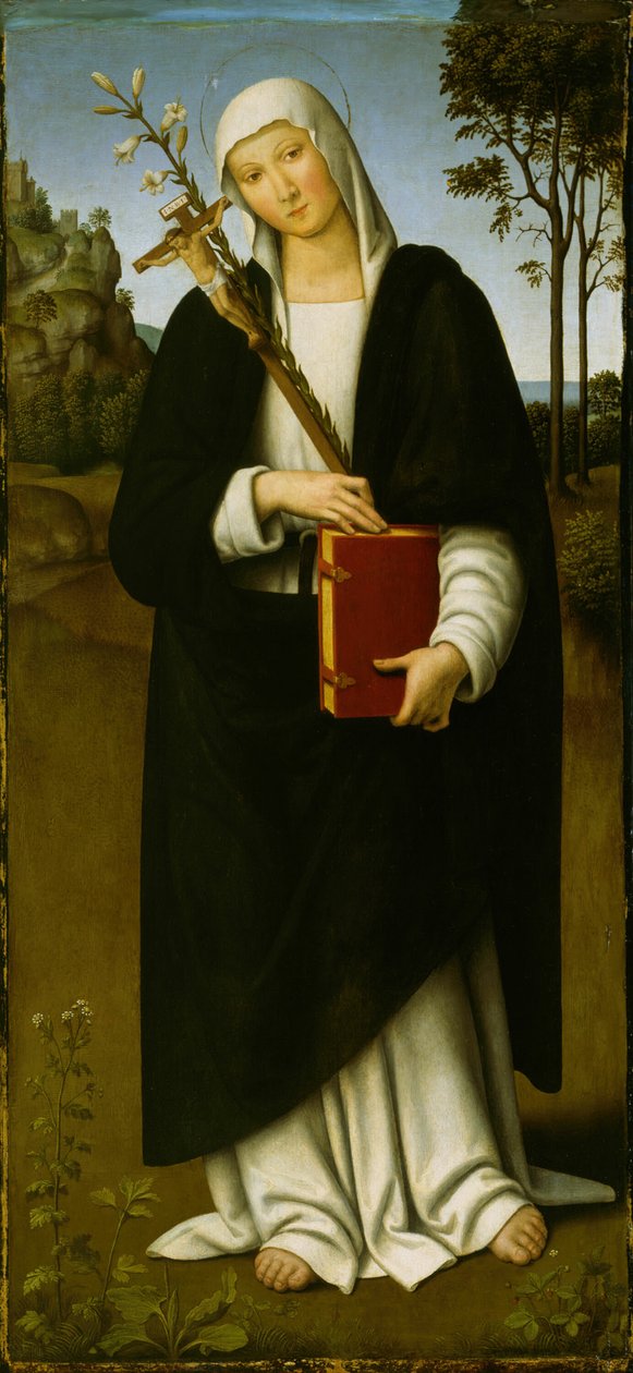 Święta Katarzyna ze Sieny, 151015. autorstwa Lo Spagna