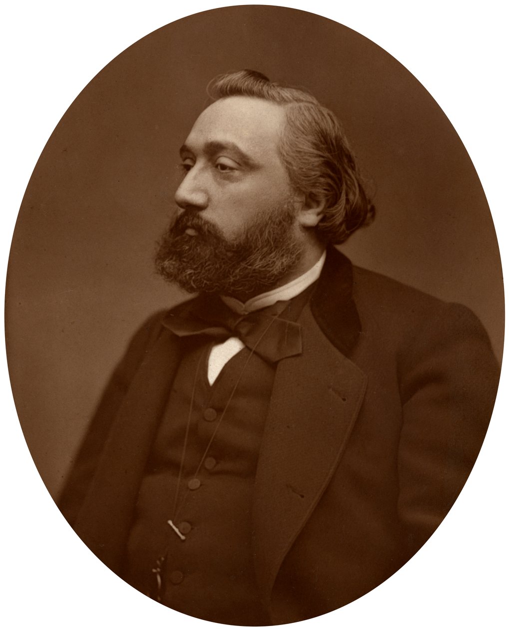 Leon Gambetta, francuski mąż stanu, 1882. autorstwa Lock and Whitfield
