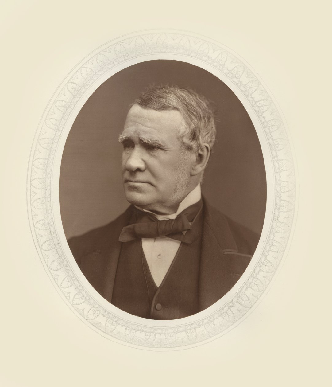 Sir John Hawkshaw bw zdjęcie autorstwa Lock and Whitfield