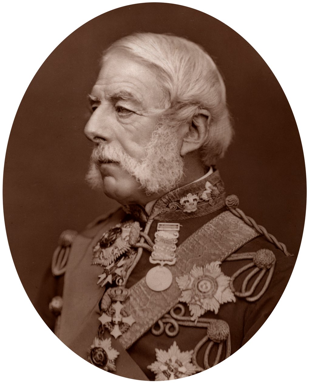 Sir Richard Airey, 1878. autorstwa Lock and Whitfield