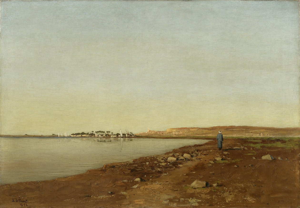 Scena na wybrzeżu, 1892 autorstwa Lockwood de Forest
