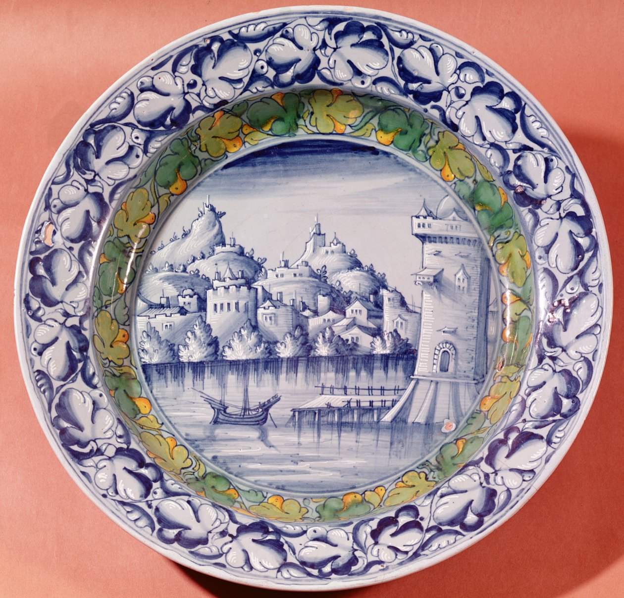 Talerz majolikowy, wenecki, ok. 1540 autorstwa Lodovico da Venezia