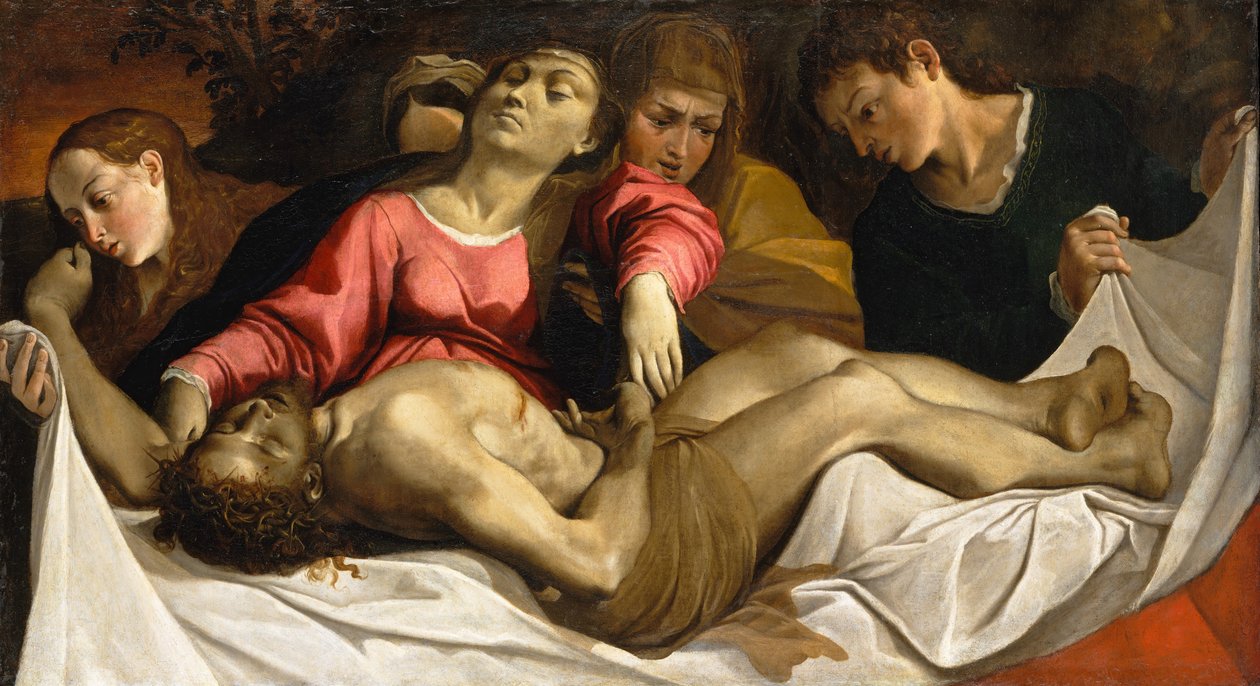 Opłakiwanie, ca. 1582. autorstwa Lodovico Carracci