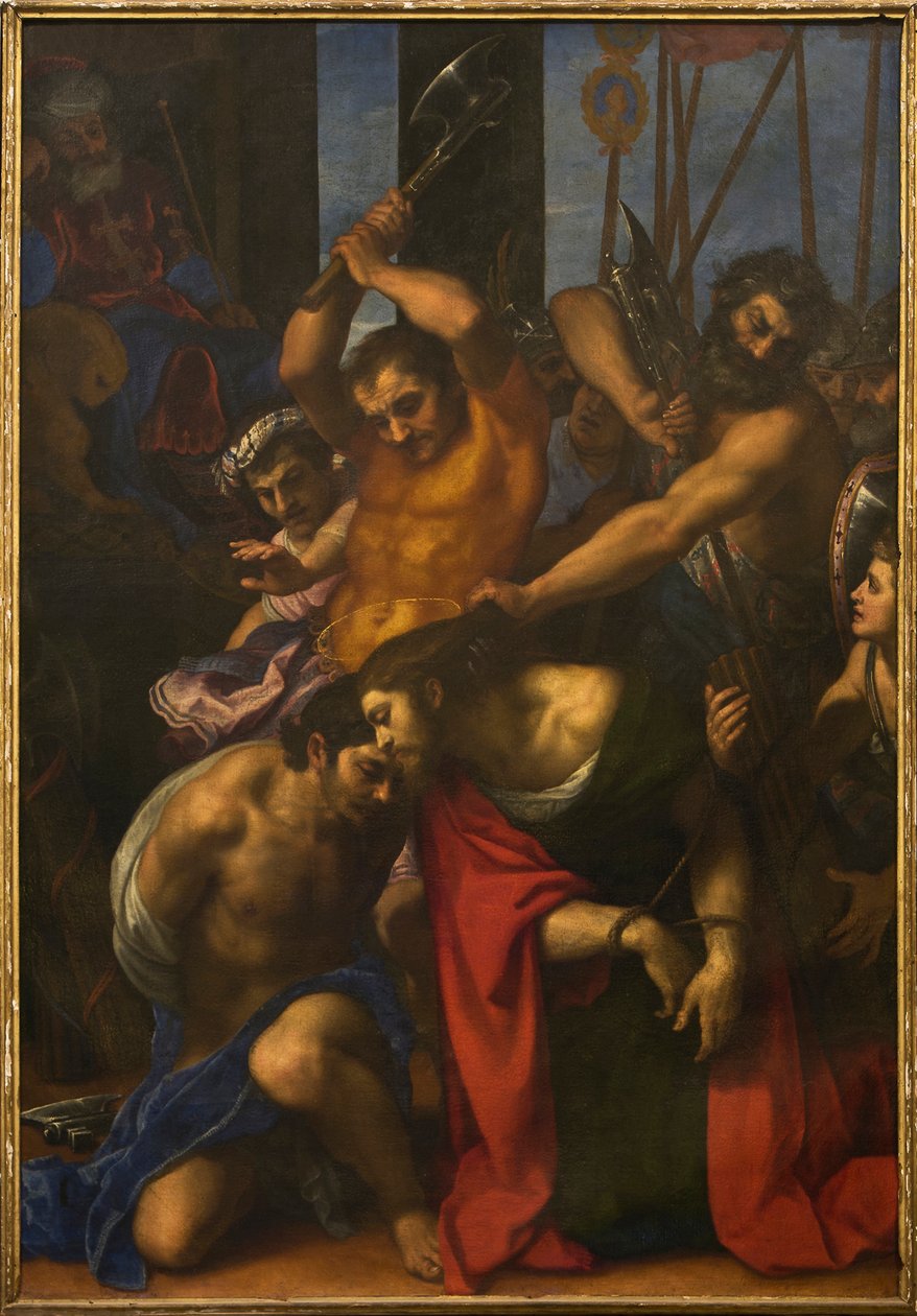 Męczeństwo św. Jakuba i Jozjasza, 1605. autorstwa Lodovico Cigoli