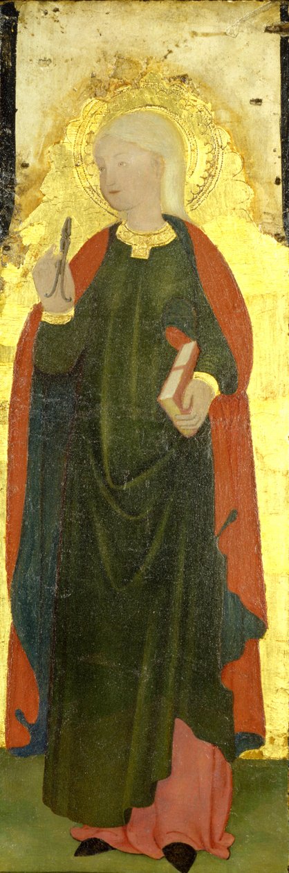 Św.Apollonia autorstwa Lombard Master