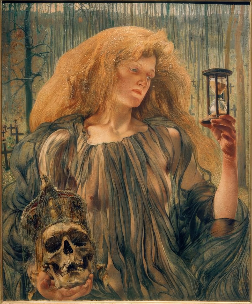 Vanitas autorstwa Léon Frédéric
