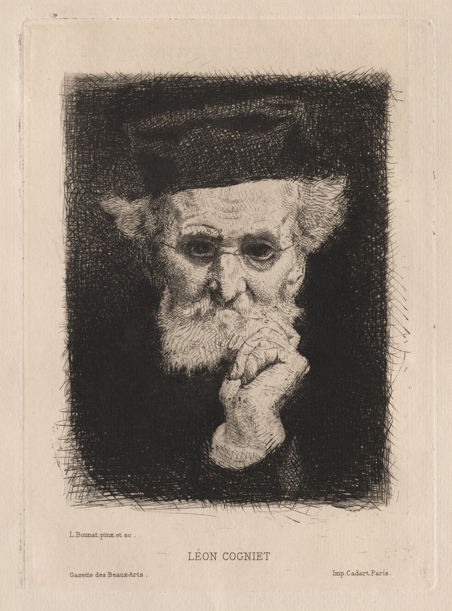 Leon Cogniet, 1881. autorstwa Léon Bonnat