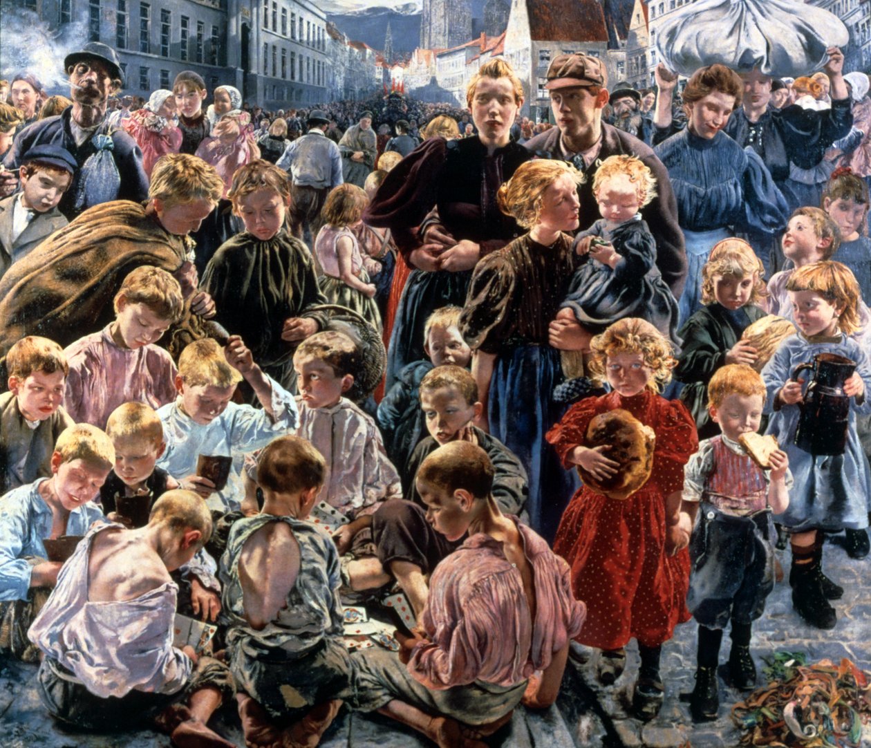 Wiek robotnika, 1896 autorstwa Léon Frédéric
