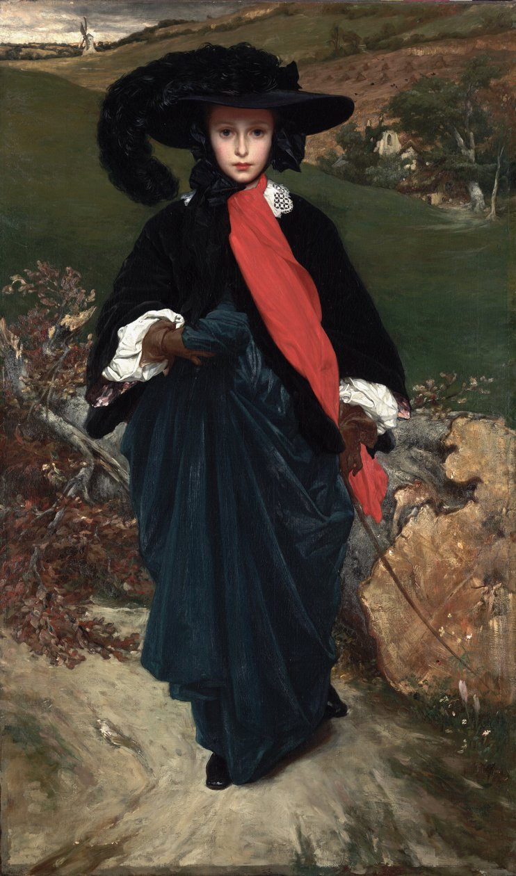 Portret May Sartoris autorstwa Frederic Leighton