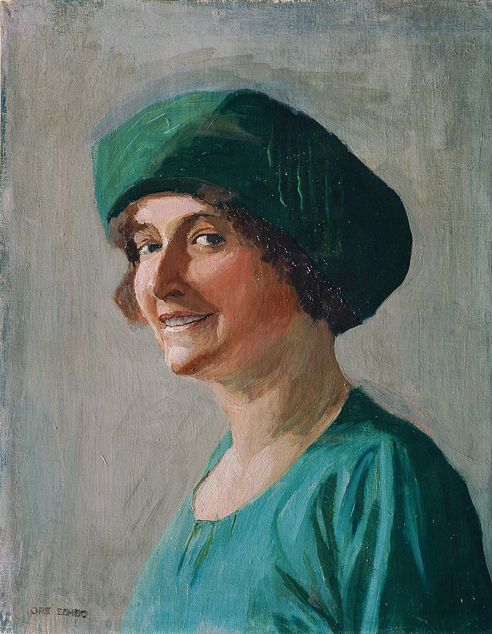 autoportret autorstwa Lore Scheid