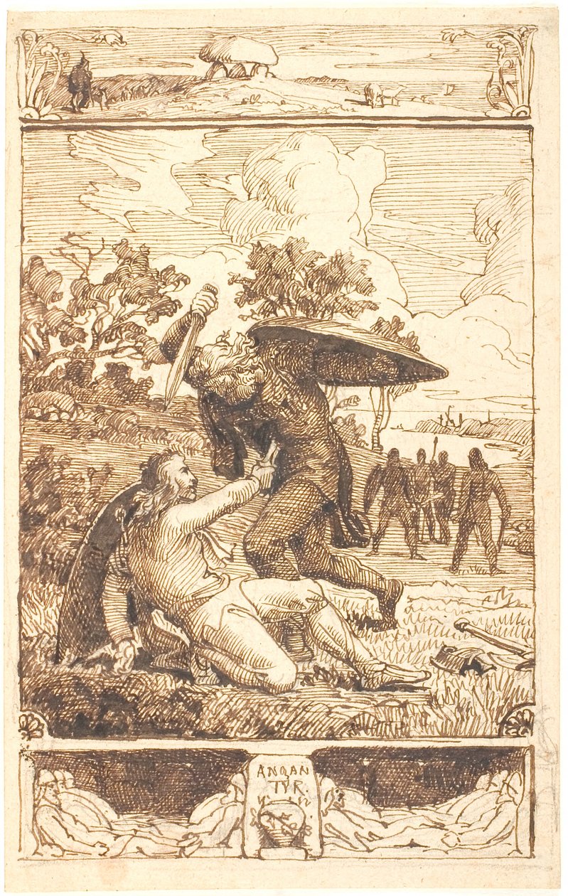 Synowie Arngrima autorstwa Lorenz Frølich