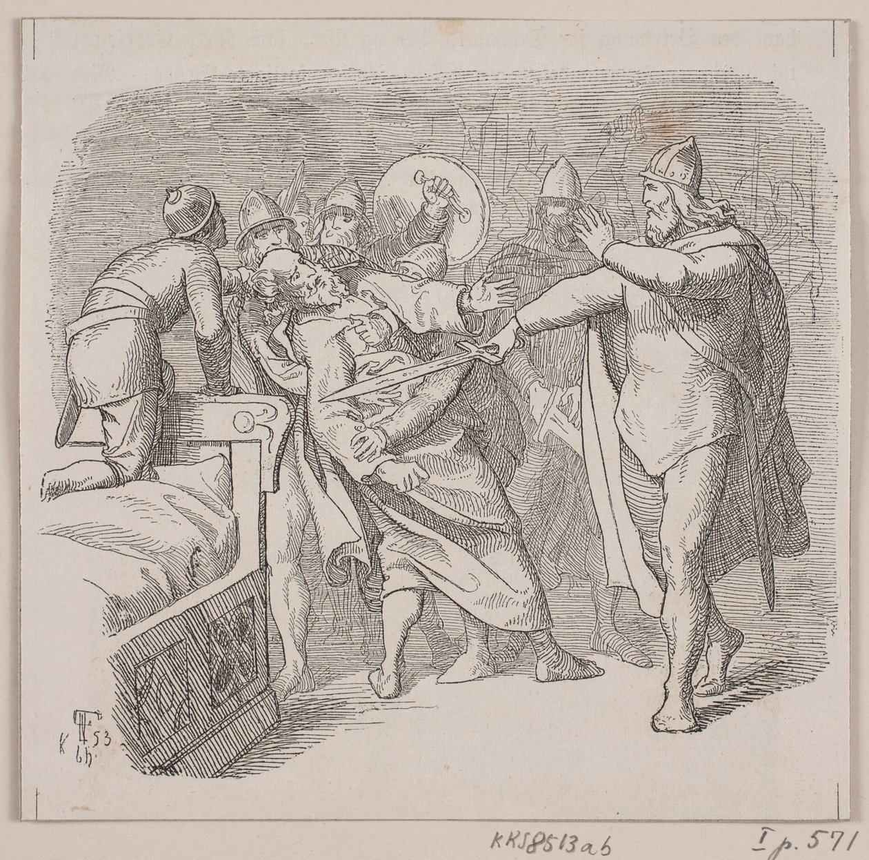 Ilustracja do „Państwa Środka i Stanu Rozpadu” autorstwa Lorenz Frølich