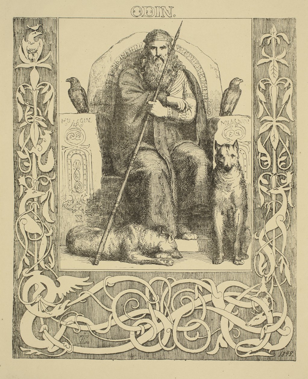 „ODIN” autorstwa Lorenz Frølich