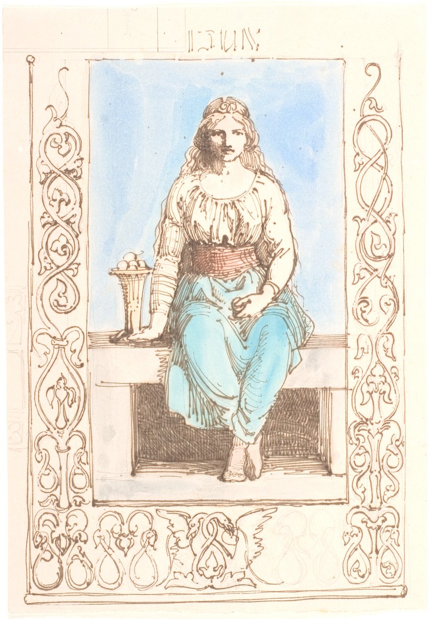 Ydun autorstwa Lorenz Frølich