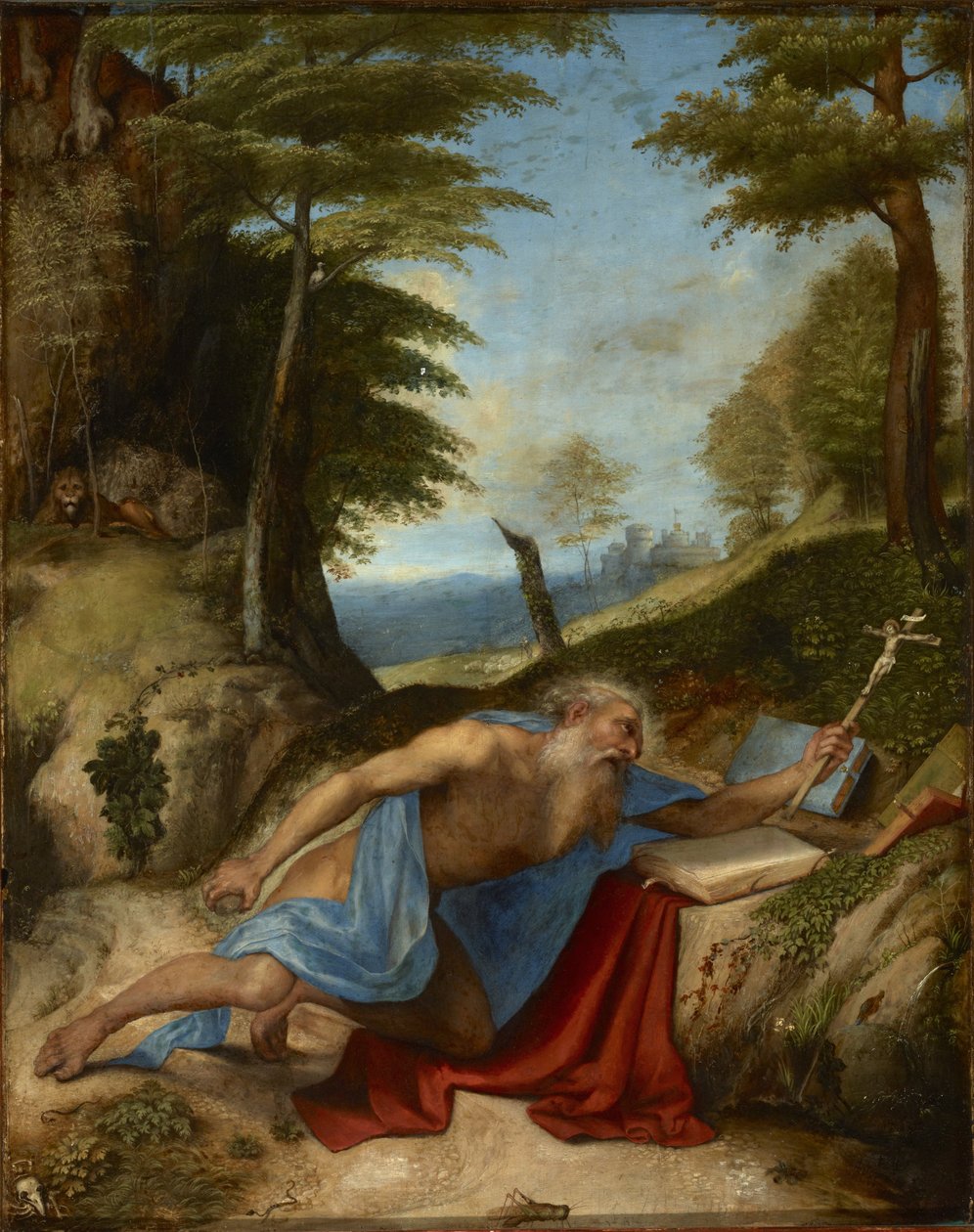 Św. Hieronima Pokutnik autorstwa Lorenzo Lotto
