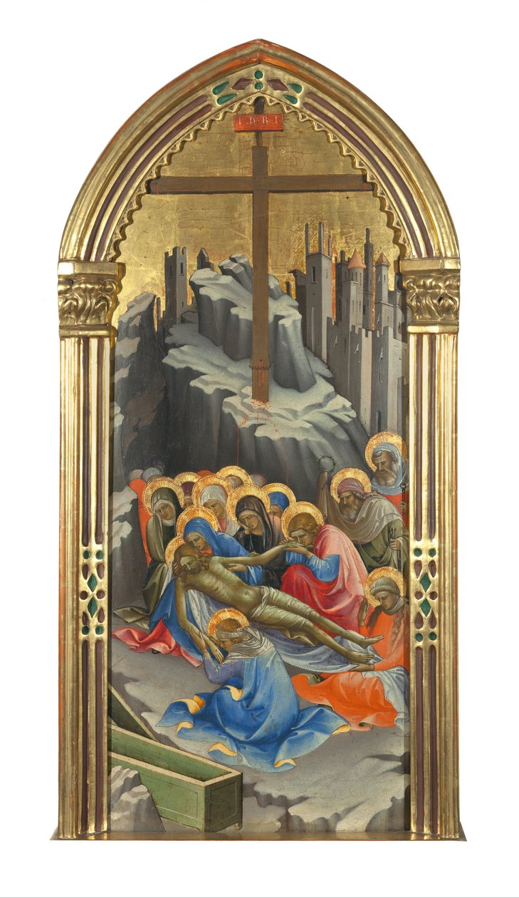 Opłakiwanie Chrystusa autorstwa Lorenzo Monaco