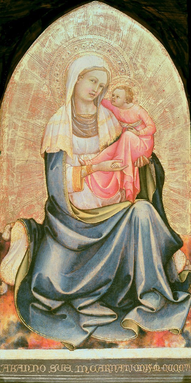 Madonna z Dzieciątkiem autorstwa Lorenzo Monaco
