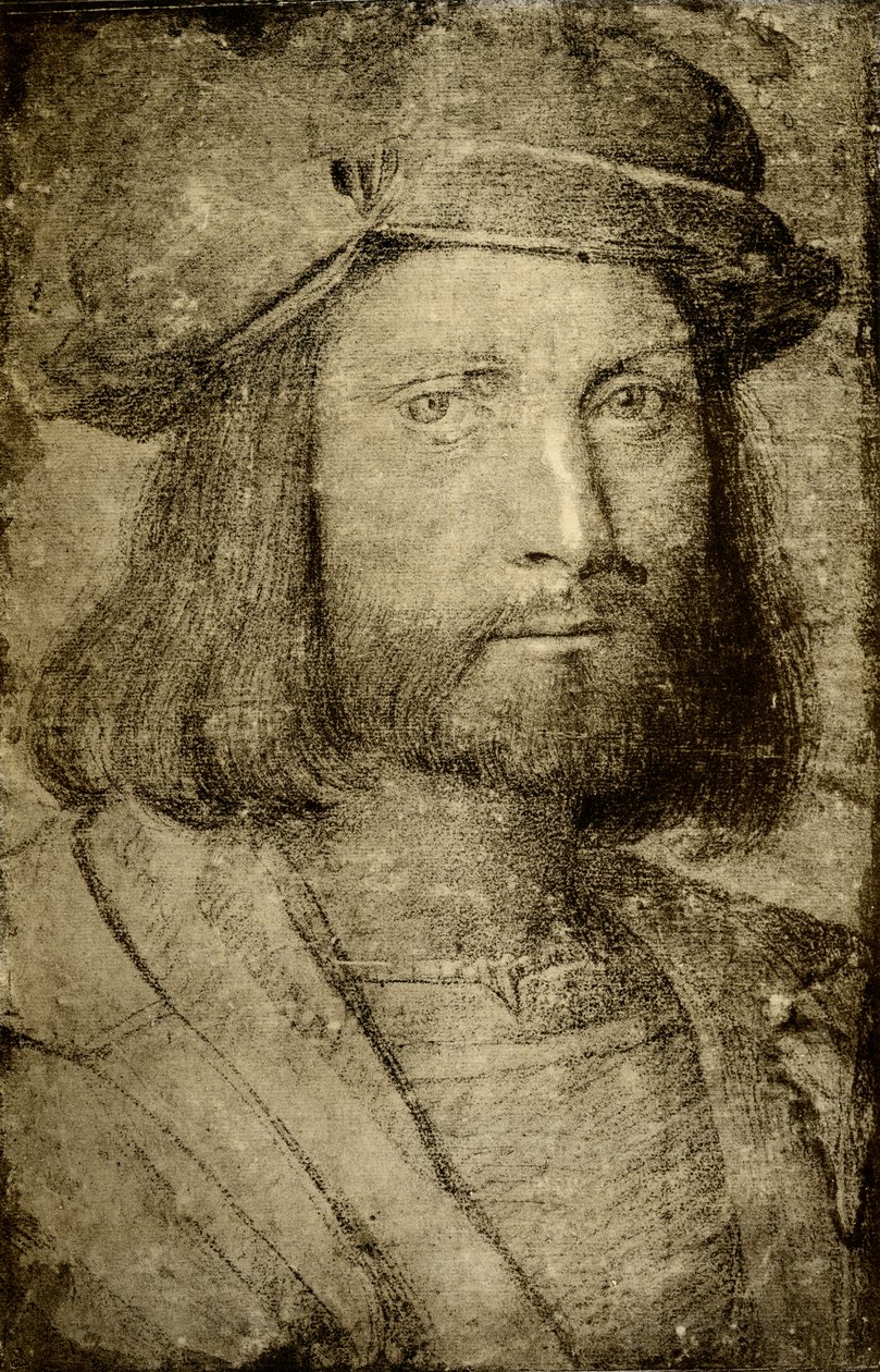 Głowa nieznajomego autorstwa Lorenzo Lotto