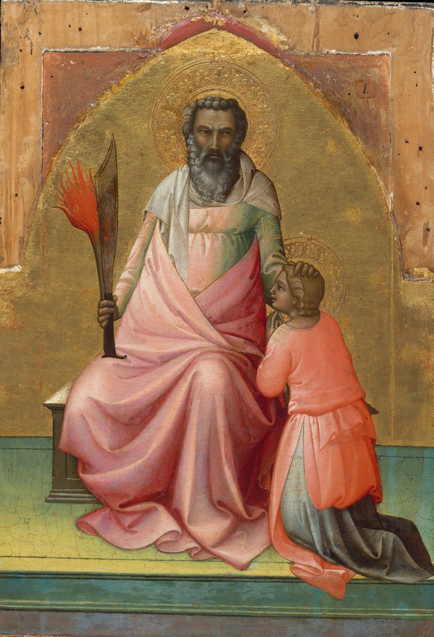 Abraham, ok. 1408-10. autorstwa Lorenzo Monaco