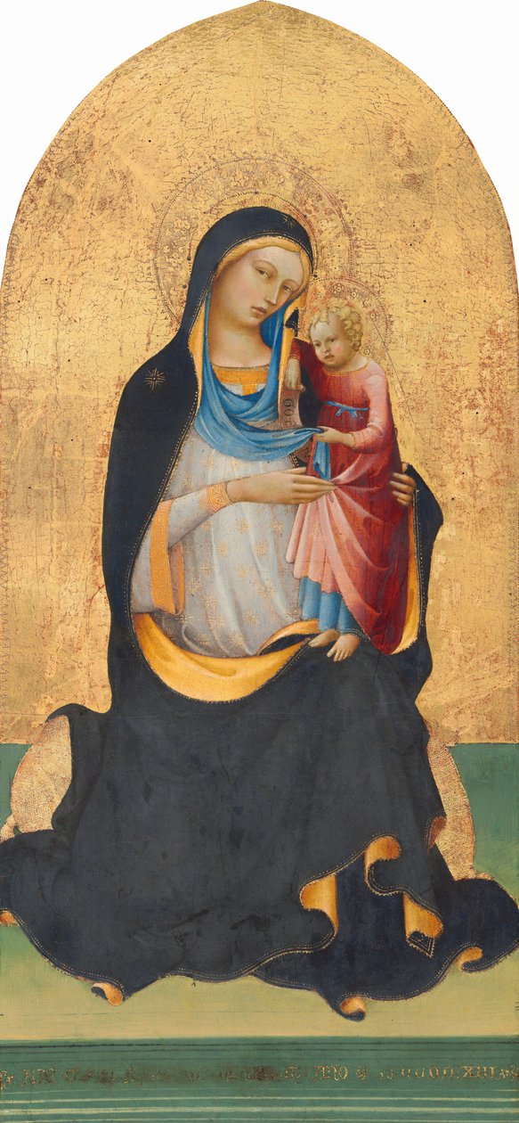 Madonna z Dzieciątkiem autorstwa Lorenzo Monaco