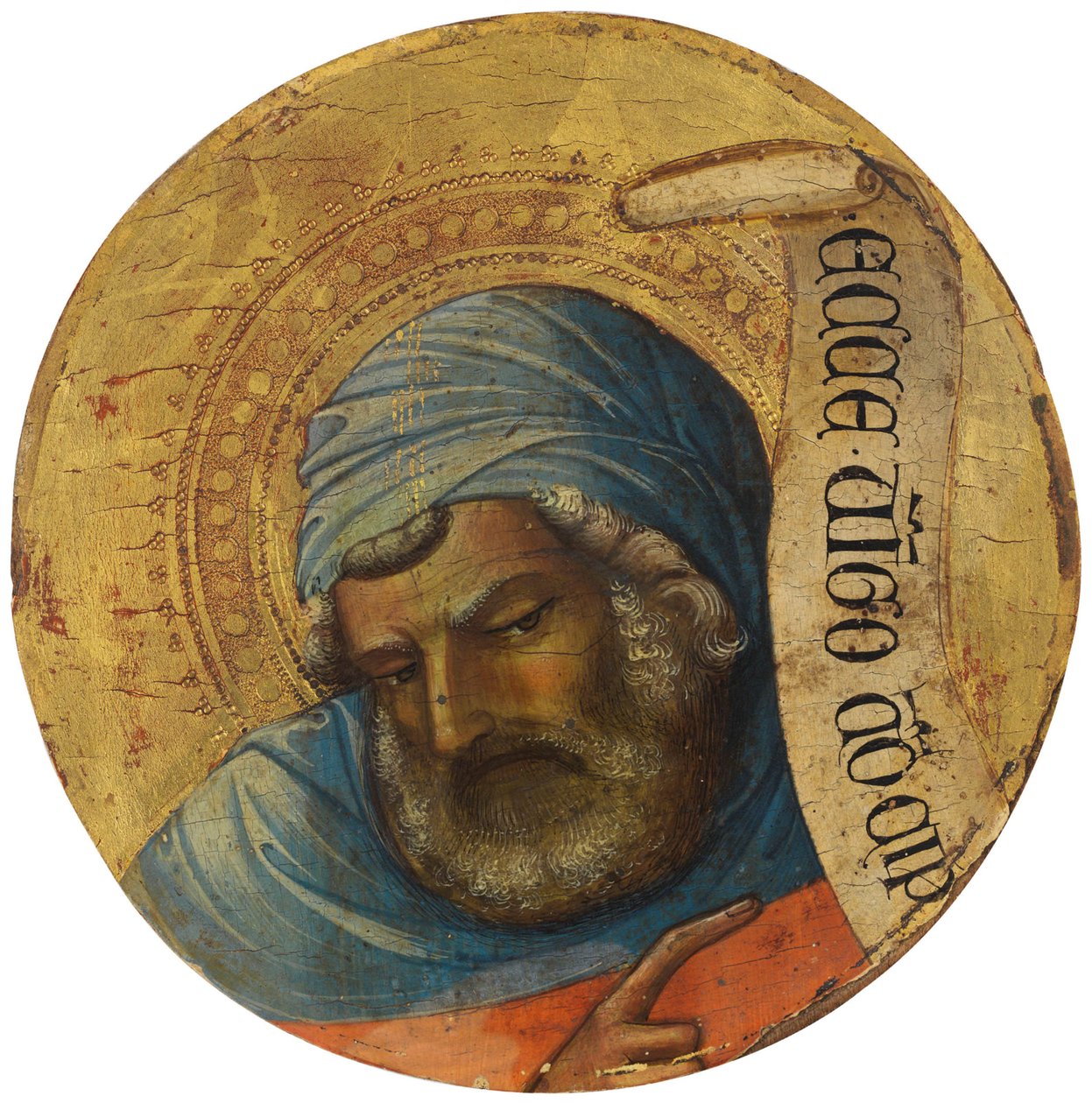 Prorok Izajasz. autorstwa Lorenzo Monaco