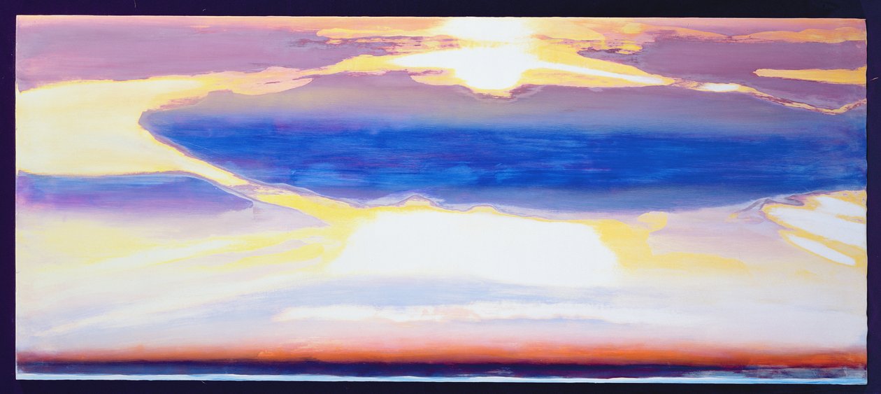 Skyscape (media mieszane) autorstwa Lou Gibbs