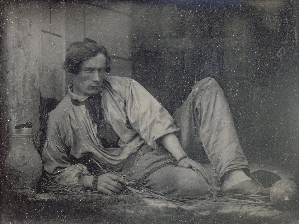 Louis Dodier jako więzień, 1847 autorstwa Louis Adolphe Humbert de Molard
