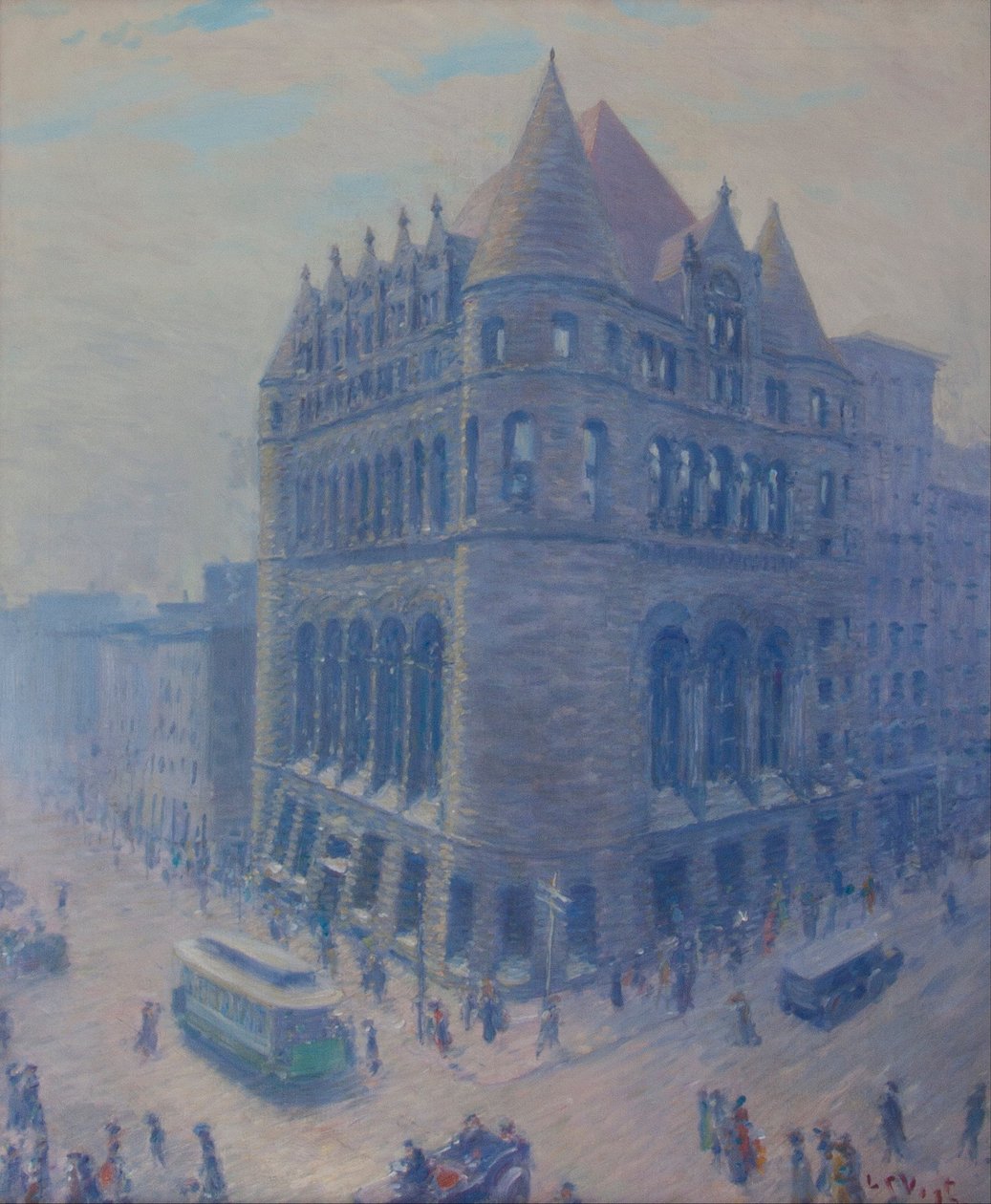 Budynek Izby Handlowej (1889-1911) autorstwa Louis Charles Vogt