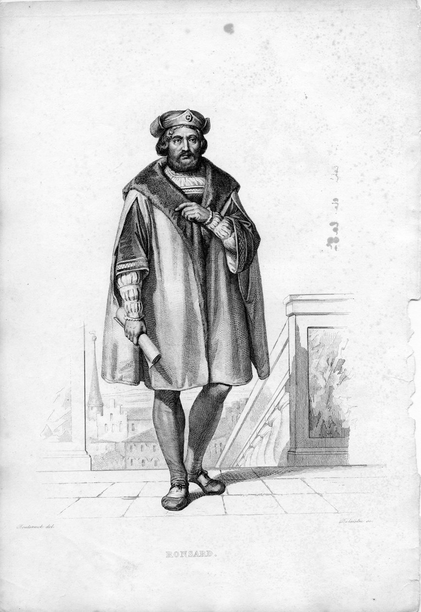 Pierre de Ronsard autorstwa Friedrich Bouterwek